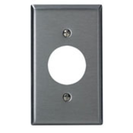 LEVITON Receptacle 1 Gang Wallplate 84104-40